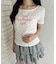 リトルフラワーワッフルTシャツ