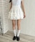 ヘムティアードフリルミニスカート