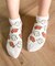 ゆるアニマル総柄ショートソックス