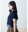 フリルドッキングヘンリーTシャツ