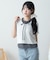 フリルドッキングヘンリーTシャツ