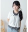 フリルドッキングヘンリーTシャツ