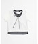 フリルドッキングヘンリーTシャツ