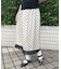 ドットサテンスカート