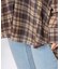 2WAYオフショルシアーチェックシャツ