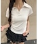 襟付きドットピチTシャツ