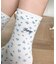 刺繍ワンポイントフラワーソックス