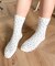 刺繍ワンポイントフラワーソックス
