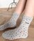 刺繍ワンポイントフラワーソックス