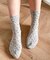 刺繍ワンポイントフラワーソックス