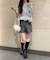 バックリボンショートパンツ