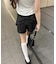 バックリボンショートパンツ