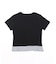 フリルヘムパッチワークTシャツ
