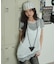 サテンレースキャミ