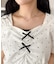 ダブルリボンドットTシャツ