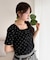 ダブルリボンドットTシャツ