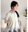 ヘムフリルシャツドッキングTシャツ