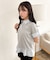 ヘムフリルシャツドッキングTシャツ