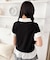 ヘムフリルシャツドッキングTシャツ