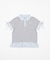 ヘムフリルシャツドッキングTシャツ