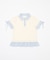 ヘムフリルシャツドッキングTシャツ