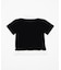 レースヘムワンポイント襟付きTシャツ