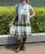 パッチワークキャミワンピース