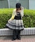パッチワークキャミワンピース