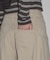 ワイドチノカーブハーフパンツ