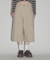 ワイドチノカーブハーフパンツ