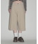 ワイドチノカーブハーフパンツ