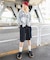 グラフィックBIGZIPパーカー