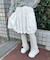 ギャザーフリルリブパンツ