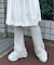 ギャザーフリルリブパンツ