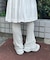 ギャザーフリルリブパンツ