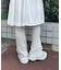 ギャザーフリルリブパンツ