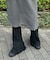ギャザーフリルリブパンツ