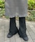 ギャザーフリルリブパンツ