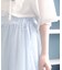 お嬢様のすずしげスカート