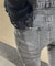 レースアップフレアパンツ