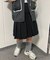 ギャザーミドルスカート