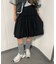 ギャザーミドルスカート