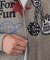 グラフィックメッシュZIPパーカー