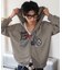 グラフィックメッシュZIPパーカー