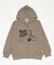 グラフィックメッシュZIPパーカー