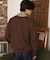 シャツレイヤードニットプルオーバー