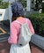 アソートボタンパッチワークナップサック
