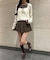 リブチョーカートップス