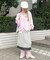 パッチワークメッセージパーカー