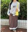 アソートボタンパッチワークロゴロンT